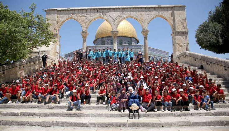 أشبال اليوم ،،،،أبطال المستقبل  من المسجد الأقصى