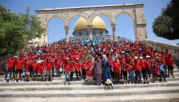 أشبال اليوم ،،،،أبطال المستقبل  من المسجد الأقصى