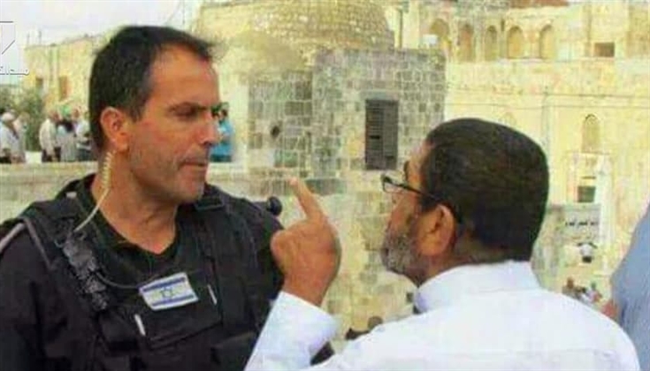 أحد روّاد المسجد الأقصى المرابط المقدسي