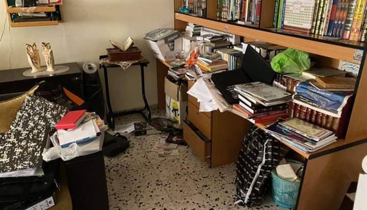 قوات الاحتلال تقتحم منزل الشاب معاذ محمدي من الداخل المحتل