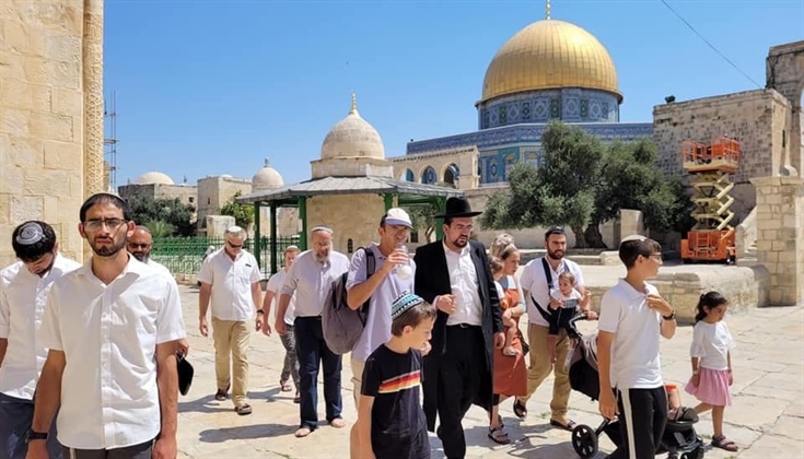 78مستوطنا اقتحموا المسجد الأقصى صباح اليوم