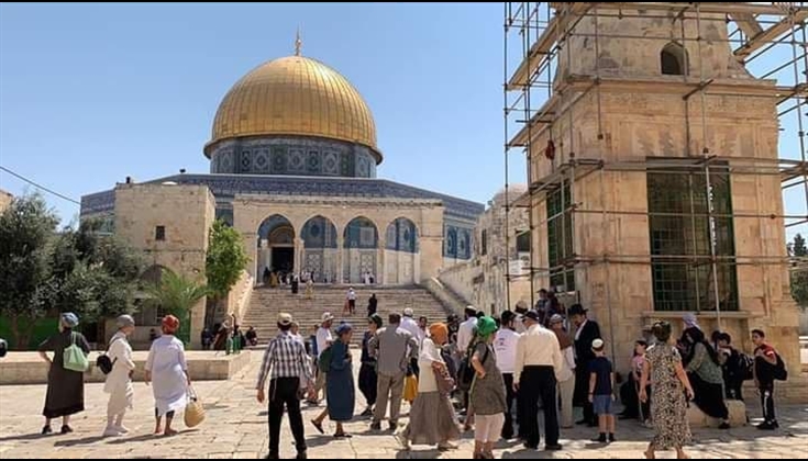 106مستوطنا اقتحموا المسجد الأقصى صباح اليوم