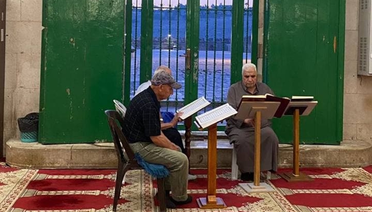 من المسجد الأقصى فجر اليوم