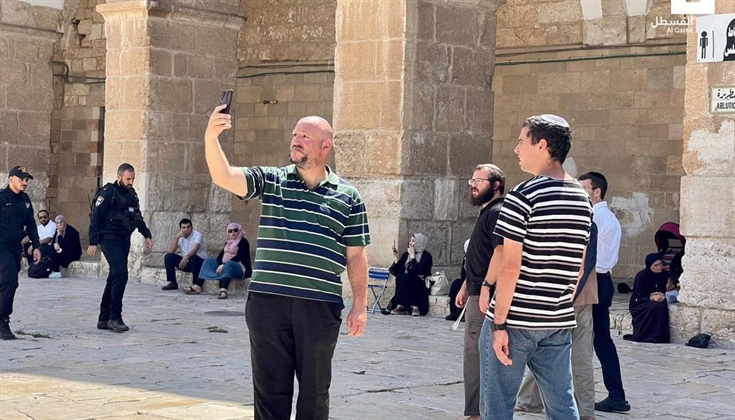 ١٨٣ مستوطنا اقتحموا المسجد الأقصى اليوم