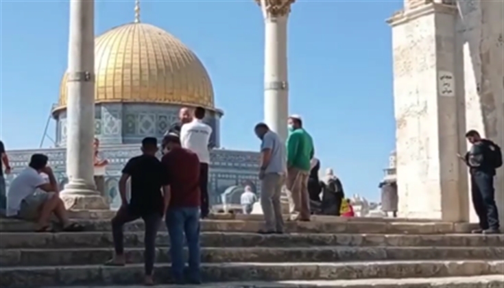 108مستوطنا اقتحموا المسجد الأقصى صباح اليوم