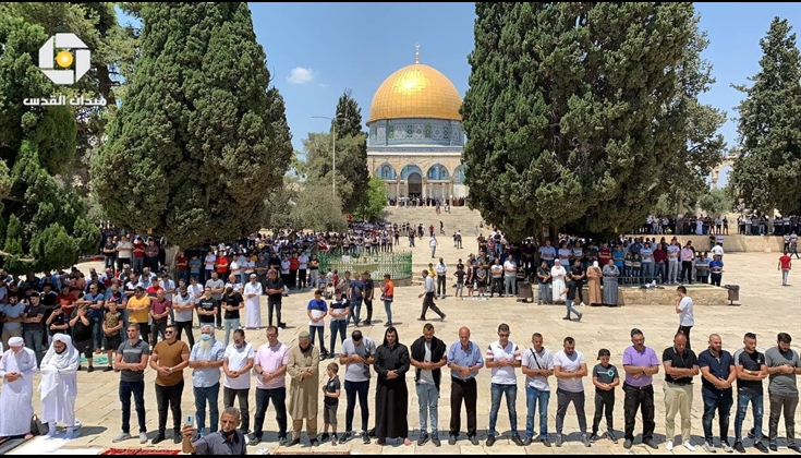 صلاة الغائب في المسجد الأقصى