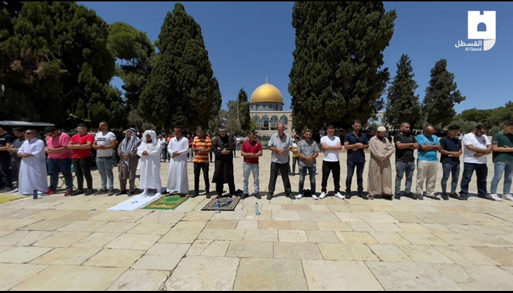 صور .. خلال صلاة الجمعة