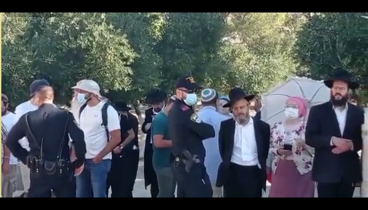 بحماية  50 عنصرا من حرس الحدود في جيش الاحتـلال