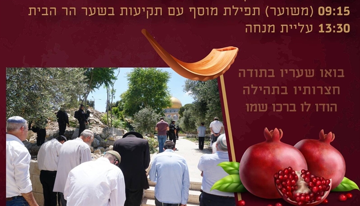 جماعات الهيكل تطالب بينيت أن يسمح لها بنفخ الشوفار في الأقصى