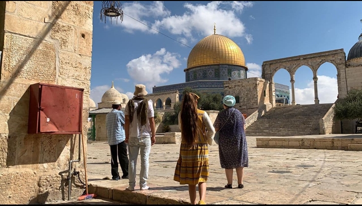 105 مستوطنين اقتحموا المسجد الأقصى صباح اليوم