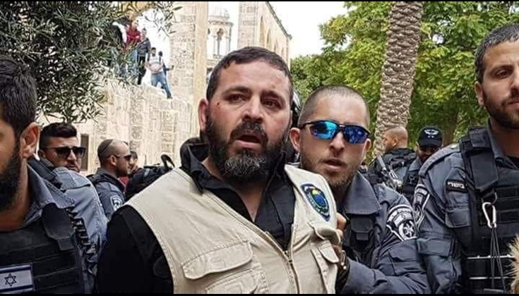 صورة حارس المسجد الأقصى أحمد الأعور