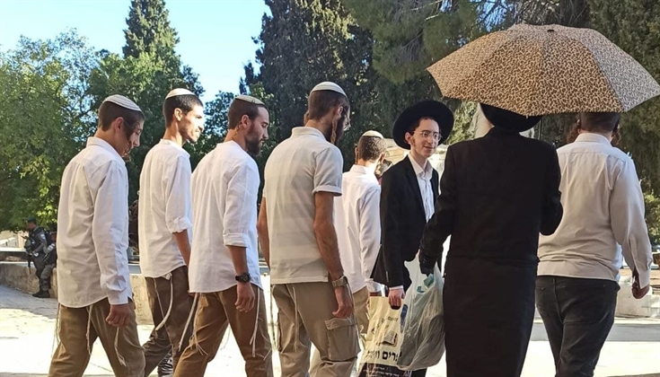 مستوطنون يقتحمون المسجد الأقصى هذه اللحظات