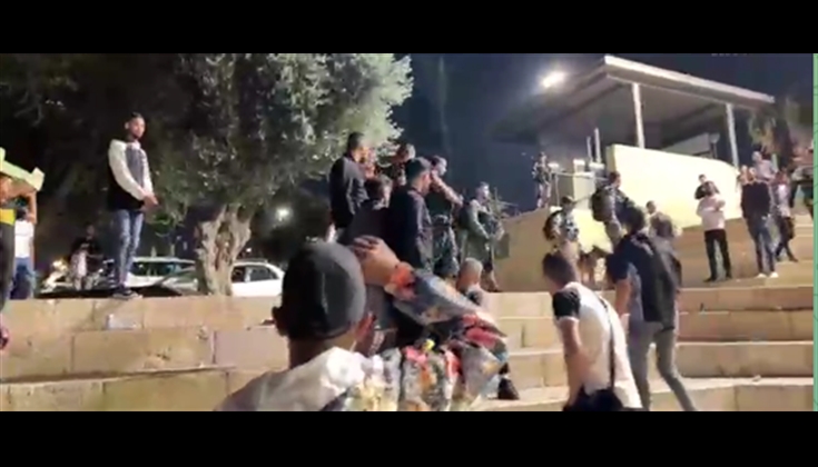 توتر كبير في منطقة باب العامود بالقدس