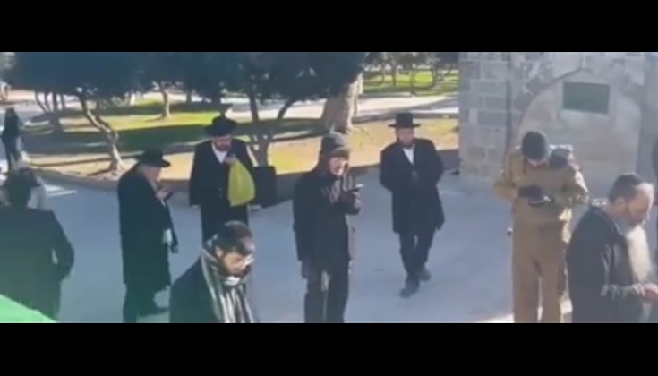 105 مستوطنين اقتحموا ودنسوا المسجد الأقصى صباح اليوم