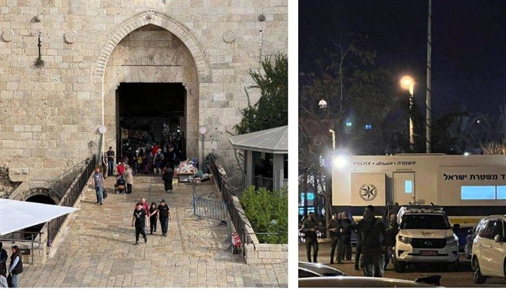 تشن سلطات الاحتلال حربها على باب العامود من جديد