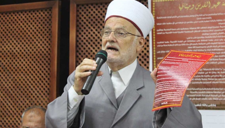 الشيخ عكرمة صبري: ما حدث في الأقصى اليوم جريمة مدبرة وخديعة