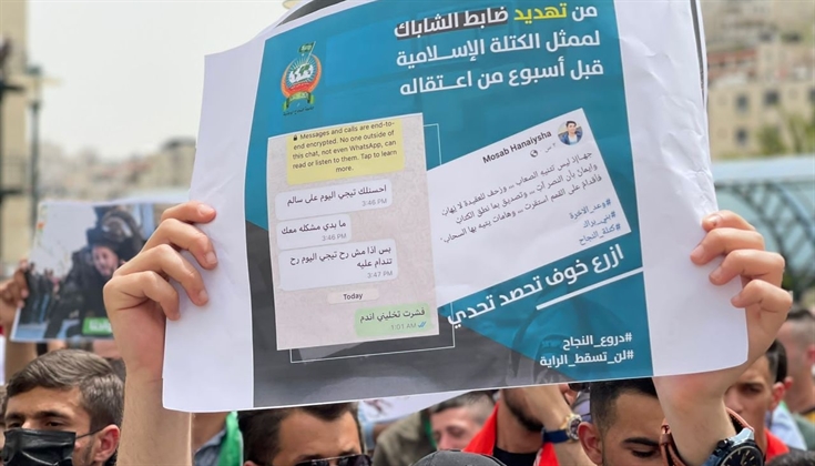 وقفة إسناد للمرابطين في الأقصى في جامعة النجاح