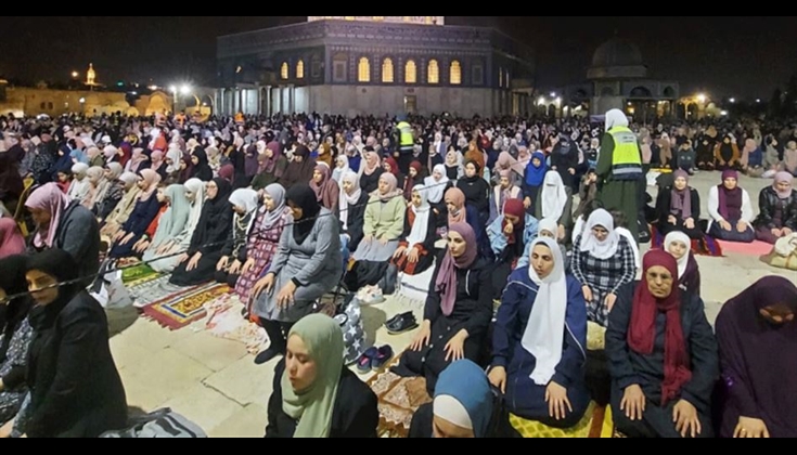 القناة 20: النساء في باحات الأقصى يشكلن عامل قلق لـ"إسرائيل"