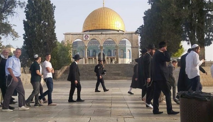 عشرات المستوطنين يقتحمون “الأقصى” ودعوات لتكثيف الاقتحامات