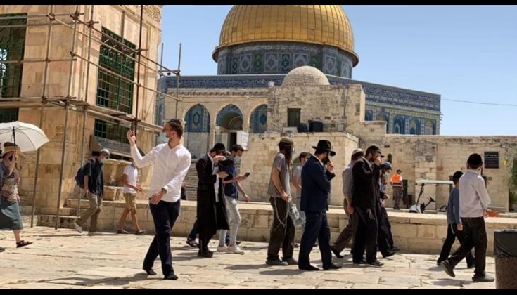 الاحتلال يلغي السماح للمستوطنين بأداء طقوسهم التلمودية بـ "الأقصى