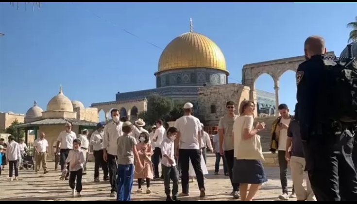 عشرات المستوطنين يقتحمون "الأقصى"