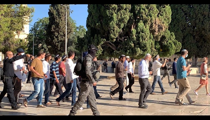 عشرات المستوطنين يقتحمون الأقصى