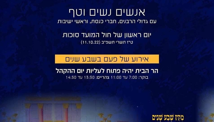 جماعات الهيكل تحشد لأكبر اقتحام للمسجد الأقصى في تاريخه بعد غدٍا