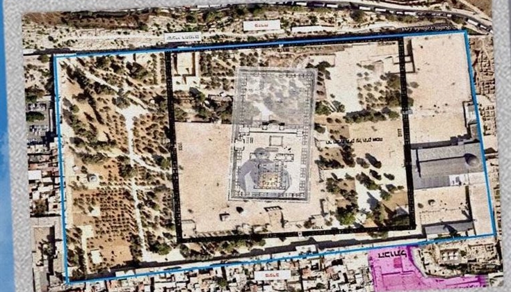 جماعات "المعبد" تنشر خارطة جوية إلكترونية تفاعلية للأقصى