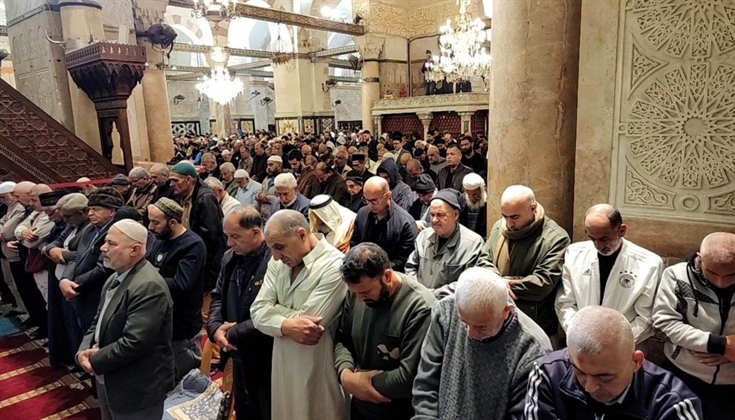 الآلاف يلبون نداء الفجر العظيم في المسجد الأقصى