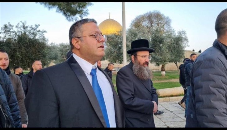 بعد إعلان تراجعه.. المتطرف "بن غفير" يقتحم المسجد الأقصى