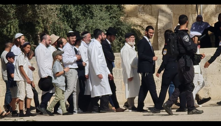 مستوطنون يقتحمون باحات الأقصى