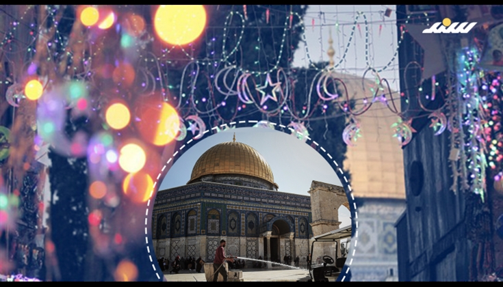 القدس وأزقتها تكتسي حُلّة رمضان