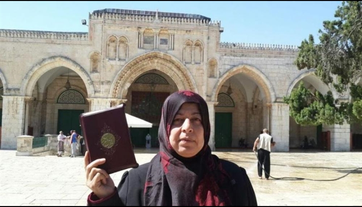 المرابطة عايدة الصيداوي: يجب على كل مسلم الدفاع عن المسجد الأقصى