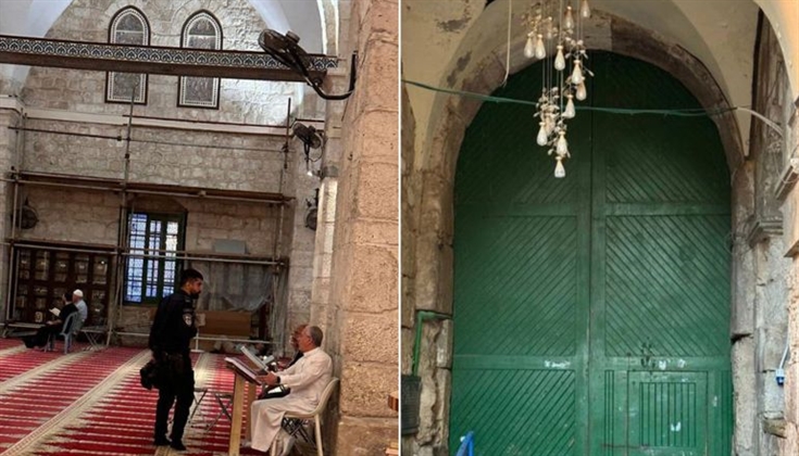 تنديد فلسطيني بإغلاق الأقصى وخنق القدس بذريعة الحرب