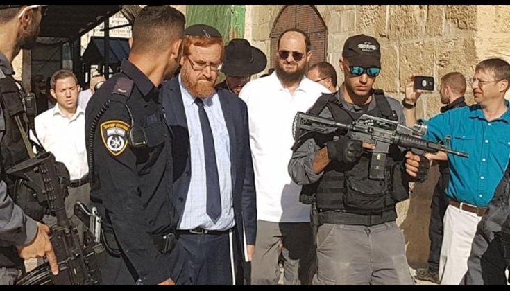 يتقدمهم المتطرف "غليك".. عشرات المستوطنين يقتحمون الأقصى