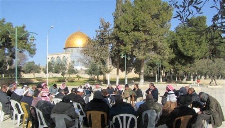 مصاطب العلم في الأقصى تتحول لمراتع للمستوطنين المقتحمين للأقصى