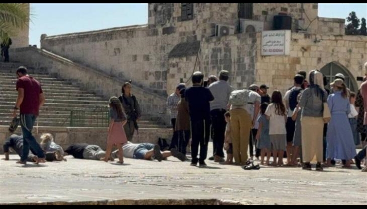 على وقع الغناء.. مستوطنون يقتحمون "الأقصى" قبيل "رأس السنة العبري