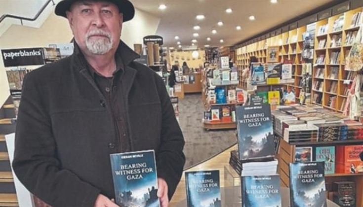 مؤلف إيرلندي يطلق كتابًا حول غزة يدعو فيه لمحاسبة "إسرائيل"
