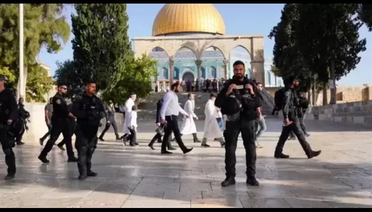 187 مستوطنا يقتحمون المسجد الأقصى