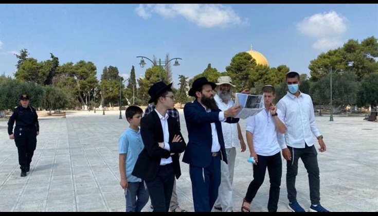 69 مستوطناً يقتحمون باحات المسجد الأقصى