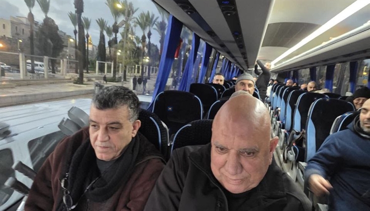 من طمرة المحتلة.. أهالي البلدة يسيّرون حافلة للرباط في الأقصى