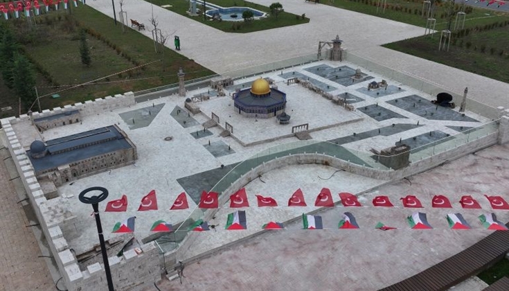 مجسّم المسجد الأقصى في طرابزون.. رسالة تضامن تركية مع فلسطين