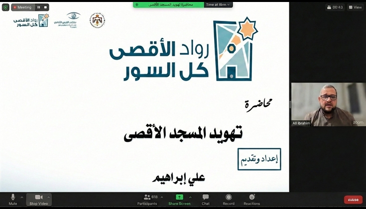 الباحث في مؤسسة القدس الدولية علي إبراهيم يستعرض واقع الاقصى