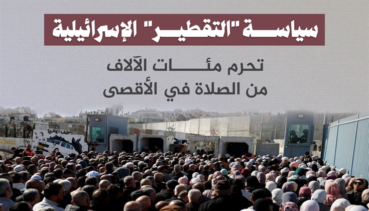 "تصريح لمرة واحدة".. سياسة "التقطير" الإسرائيلية