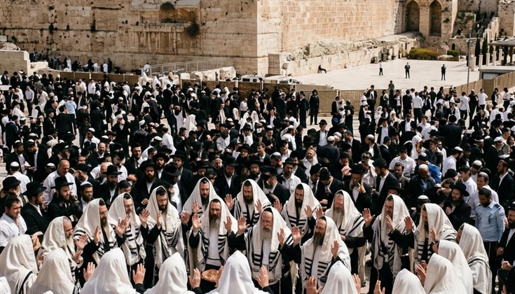 الاحتلال يسمح للمستوطنين لأداء طقوس "بركة الكهنة" في حائط البراق