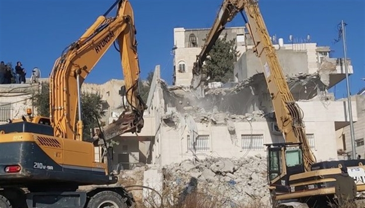 سلطات الاحتلال تجبر مقدسياً على هدم منزله في حي البستان