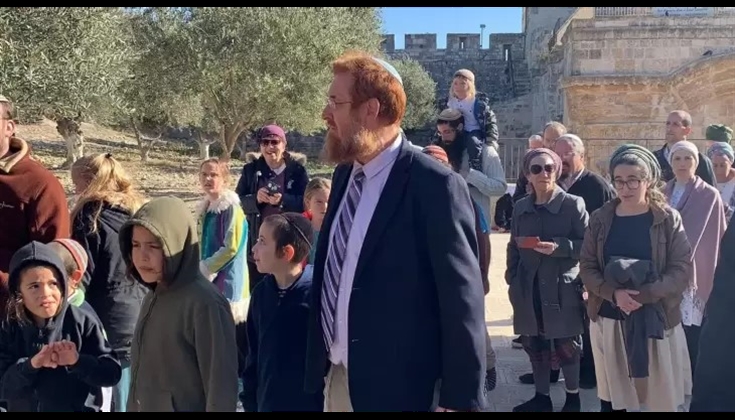 المتطرف "غليك" يقود اقتحامات المستوطنين للمسجد الأقصى