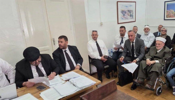 الشيخ عكرمة صبري ينفي تهما بالإرهاب أمام محكمة الاحتلال