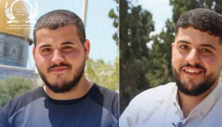 قوات الاحتلال تعتقل نجلي الشهيد مصباح أبو صبيح في القدس المحتلة