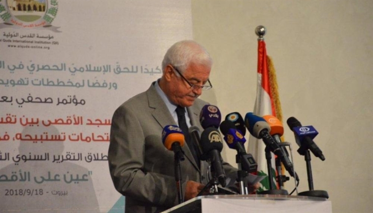 بشارة مرهج: معركة القدس مركز المواجهة مع المشروع الصهيوني